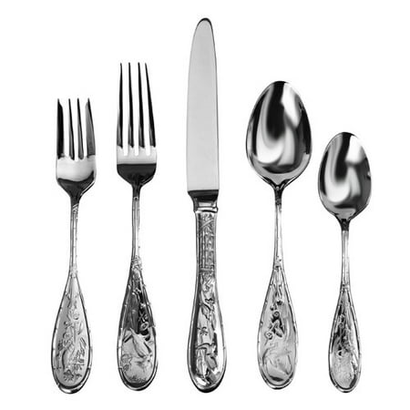 Ricci Argentieri Japanese Bird 20 Piece Flatware Set