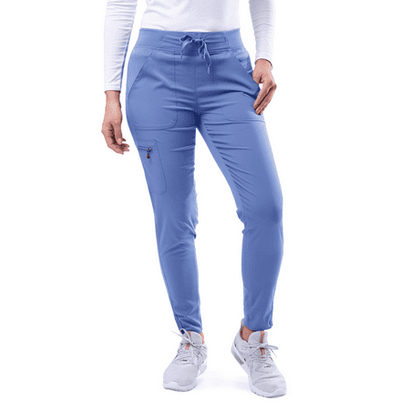 Adar Pro Scrubs For Women - Ultimate Yoga Jogger Scrub Pants - Tall