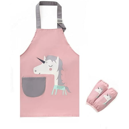 Kids Aprons Waterproof Adjustable Neck Strap Pockets Chef Cooking Baking Painting Party for Kids Girls Gifts
Kids Aprons Waterproof Adjustable Neck Strap Pockets Chef Cooking Baking Painting Party for Kids Girls Gifts