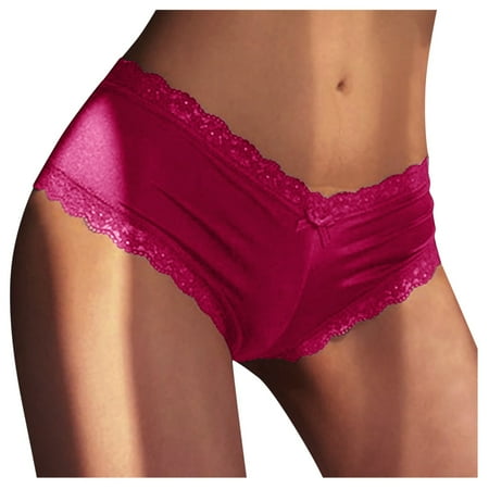 Women Briefs Appeal Ice Silk Cross Tie Lace Low Waist Underwear Underpants
Women Briefs Appeal Ice Silk Cross Tie Lace Low Waist Underwear Underpants