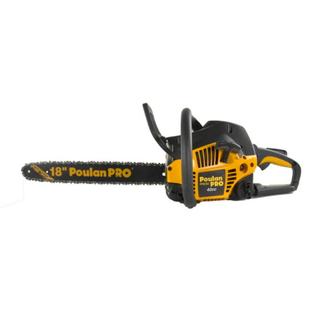 Poulan Pro 18 Inch 42CC 2 Cycle Gas Chainsaw, Certified Refurbished PP4218A (Refurbished)