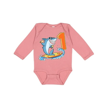 Inktastic First Birthday Surfing Shark with Hot Dog and Ice Cream Gift Baby Boy or Baby Girl Long Sleeve Bodysuit
Inktastic First Birthday Surfing Shark with Hot Dog and Ice Cream Gift Baby Boy or Baby Girl Long Sleeve Bodysuit