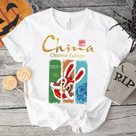 Boys Tops Letters Printed Rabbit New Year Cute T Shirt Children Kids All Season Soft Trendy Leisure Outwear Gifts To Children
Boys Tops Letters Printed Rabbit New Year Cute T Shirt Children Kids All Season Soft Trendy Leisure Outwear Gifts To Children