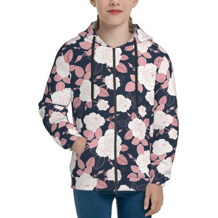 Hoodies for Women leaves flower Long Sleeve Sweatshirt Drawstring Zip Up Hoodie with Pockets Teen Girl Clothes
Hoodies for Women leaves flower Long Sleeve Sweatshirt Drawstring Zip Up Hoodie with Pockets Teen Girl Clothes