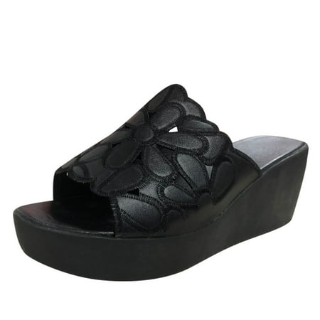 knqrhpse slippers for women Spring Summer Sandals Wedge Thick Bottom Fish Mouth Shoes Hollow womens slippers house slippers for women
knqrhpse slippers for women Spring Summer Sandals Wedge Thick Bottom Fish Mouth Shoes Hollow womens slippers house slippers for women