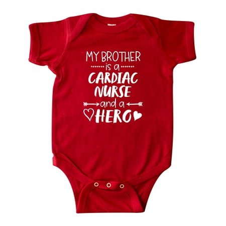 Inktastic My Brother is a Cardiac Nurse and a Hero Gift Baby Boy or Baby Girl Bodysuit
Inktastic My Brother is a Cardiac Nurse and a Hero Gift Baby Boy or Baby Girl Bodysuit