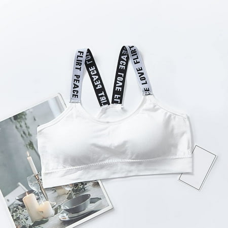 UoCefik Women s Wirefree Seamless Bralettes Sports Letter Padded Yoga Cami Bras
UoCefik Women s Wirefree Seamless Bralettes Sports Letter Padded Yoga Cami Bras