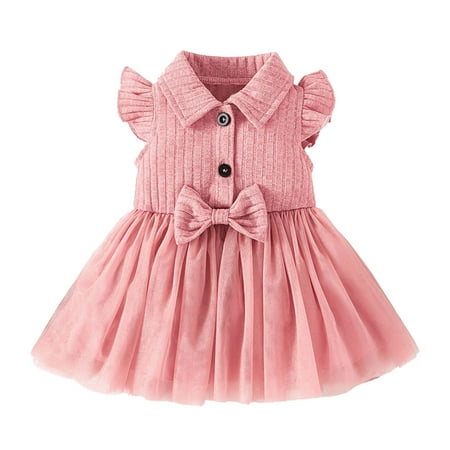 Simu Girls Dresses Size 5 Toddler Girls Fly Sleeve Tulle Bowknot Princess Dress Clothes Short-Sleeve and Sleeveless Dress
Simu Girls Dresses Size 5 Toddler Girls Fly Sleeve Tulle Bowknot Princess Dress Clothes Short-Sleeve and Sleeveless Dress