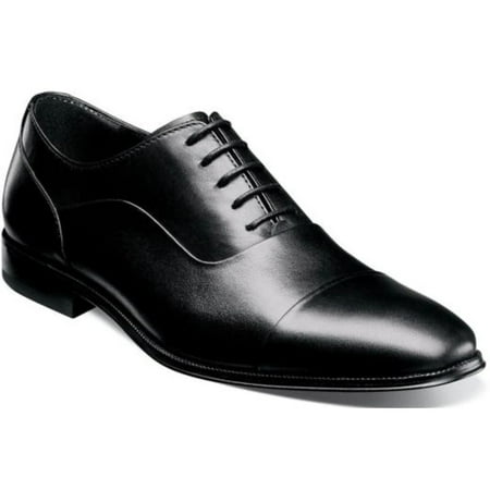Florsheim Jetson Cap Toe Oxford Mens Shoes Black Leather 14250-001