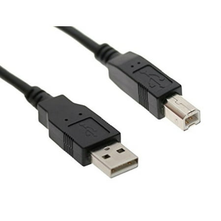 PlatinumPower USB Cable Cord for HP Officejet 6812, 6815, 6230, 6830, 6835, 7000, 7110, 7115, 7130 Printer