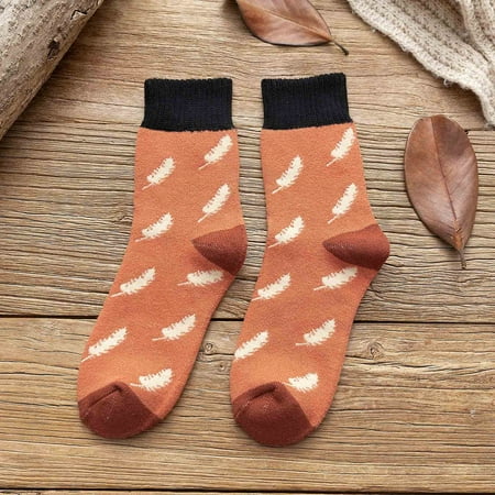 Socks Clearance Winter Women Coral Fleece Socks Middle Tube Retro Stocking Orange Y11
Socks Clearance Winter Women Coral Fleece Socks Middle Tube Retro Stocking Orange Y11
