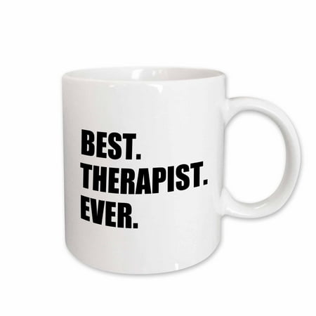 3dRose Best Therapist Ever fun gift for shrinks and therapy jobs black text Ceramic Mug 15-ounce
3dRose Best Therapist Ever fun gift for shrinks and therapy jobs black text Ceramic Mug 15-ounce