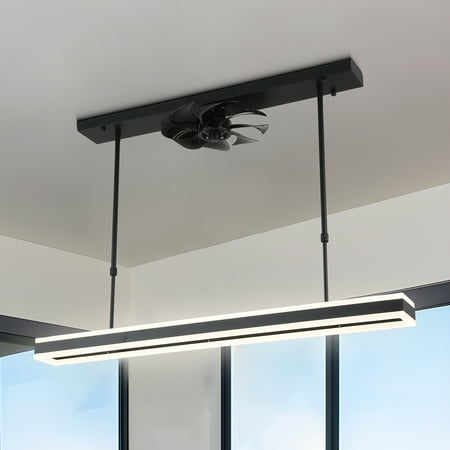 Bella Depot Modern Black Ceiling Fan with Dimmable Light 6-Speed Reversible Fan with Remote and APP Control
Bella Depot Modern Black Ceiling Fan with Dimmable Light 6-Speed Reversible Fan with Remote and APP Control