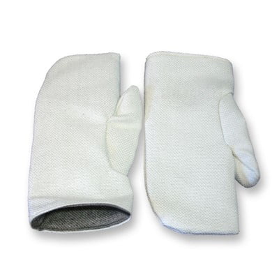Zetex Wool Lined 1100°F High Temperature Heat Resistant Mittens - (2 Pairs)
Zetex Wool Lined 1100°F High Temperature Heat Resistant Mittens - (2 Pairs)