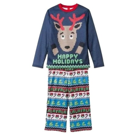 Happy Holidays Infant & Toddler Boys Reindeer Pajamas Christmas Sleep Set 2T 
Happy Holidays Infant & Toddler Boys Reindeer Pajamas Christmas Sleep Set 2T