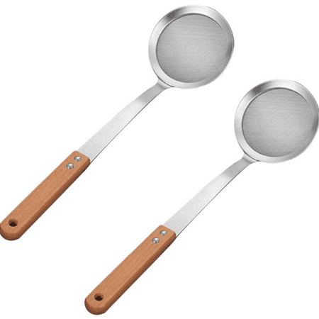 Fine Mesh Strainer Basket - Stainless Steel Colander with Handle - Flour Sifter for Baking - Kitchen Food Strainer Fruit Tea Rice Spaghetti Pasta Strainer
Fine Mesh Strainer Basket - Stainless Steel Colander with Handle - Flour Sifter for Baking - Kitchen Food Strainer Fruit Tea Rice Spaghetti Pasta Strainer