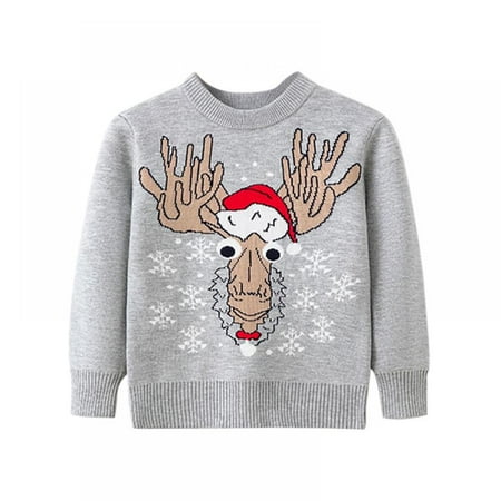 SYNPOS Toddler Kids Baby Girl Sweater Cute Elk Print Christmas Sweaters Pullover Sweatshirt Top Fall Winter Clothes 2-7 Years
SYNPOS Toddler Kids Baby Girl Sweater Cute Elk Print Christmas Sweaters Pullover Sweatshirt Top Fall Winter Clothes 2-7 Years
