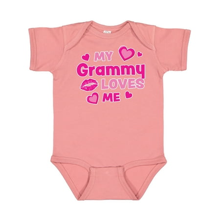 Inktastic Valentine s Day My Grammy Loves Me Hearts and Lips Gift Baby Boy or Baby Girl Bodysuit
Inktastic Valentine s Day My Grammy Loves Me Hearts and Lips Gift Baby Boy or Baby Girl Bodysuit