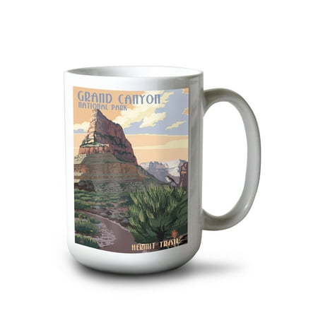 

15 fl oz Ceramic Mug Grand Canyon National Park Arizona Hermit Trail Dishwasher & Microwave Safe