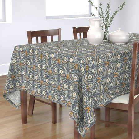 Cotton Sateen Tablecloth 70 x 144 - Rinceau Historical Art Greek Medieval Renaissance Persian Inspired Print Custom Table Linens by Spoonflower
Cotton Sateen Tablecloth 70 x 144 - Rinceau Historical Art Greek Medieval Renaissance Persian Inspired Print Custom Table Linens by Spoonflower