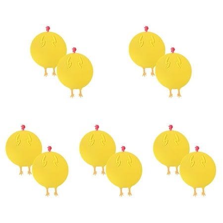 FRCOLOR 10 pcs Creative Cartoon Chicken Cup Cushion Heat-resistant Silicone Cup Pad Household Bowl Mat
FRCOLOR 10 pcs Creative Cartoon Chicken Cup Cushion Heat-resistant Silicone Cup Pad Household Bowl Mat