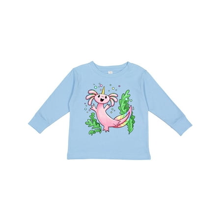 Inktastic Axolotl Unicorn with Rainbow Tail Bubbles and Seaweed. Gift Toddler Boy or Toddler Girl Long Sleeve T-Shirt
Inktastic Axolotl Unicorn with Rainbow Tail Bubbles and Seaweed. Gift Toddler Boy or Toddler Girl Long Sleeve T-Shirt