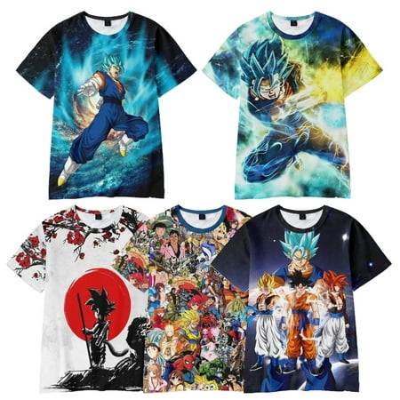 Dragon Ball Family Matching Graphic T-Shirts Soft Shirt Regular & Big Man Sizes