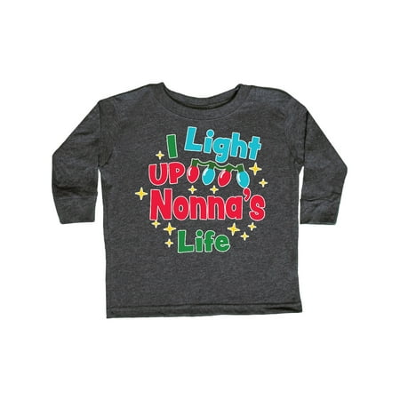 Inktastic Christmas I Light up Nonna s Life Gift Toddler Boy or Toddler Girl Long Sleeve T-Shirt
Inktastic Christmas I Light up Nonna s Life Gift Toddler Boy or Toddler Girl Long Sleeve T-Shirt