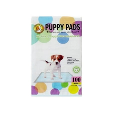 Best Pet Supplies VLP-1001 Blue Value Pack Puppy Pads - 100 Pieces