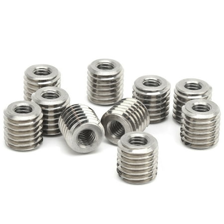 10Pcs Thread Inserts Male Female Reducing Nut Stainless Steel Repair Tool Hardware Fastener
10Pcs Thread Inserts Male Female Reducing Nut Stainless Steel Repair Tool Hardware Fastener