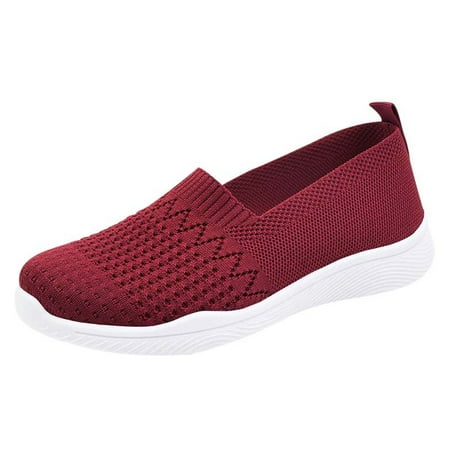 Womens Lightweight Women Breathable Slip On Shoes Soft Sole Comfort Casual Platform Shoes Loafers Work Running Shoes Walking Sneakers for Women
Womens Lightweight Women Breathable Slip On Shoes Soft Sole Comfort Casual Platform Shoes Loafers Work Running Shoes Walking Sneakers for Women