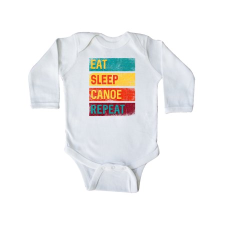 Inktastic Canoeing Boating Eat Sleep Canoe Repeat Gift Baby Boy or Baby Girl Long Sleeve Bodysuit
Inktastic Canoeing Boating Eat Sleep Canoe Repeat Gift Baby Boy or Baby Girl Long Sleeve Bodysuit