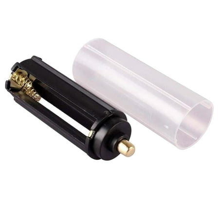 2 Pcs Black Plastical Metal AAA Battery Holder Box Case Cylindrical Type For 18650 Flashlight
2 Pcs Black Plastical Metal AAA Battery Holder Box Case Cylindrical Type For 18650 Flashlight