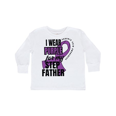 Inktastic Chronic Pain I Wear Purple For My Step Father Gift Toddler Boy or Toddler Girl Long Sleeve T-Shirt
Inktastic Chronic Pain I Wear Purple For My Step Father Gift Toddler Boy or Toddler Girl Long Sleeve T-Shirt