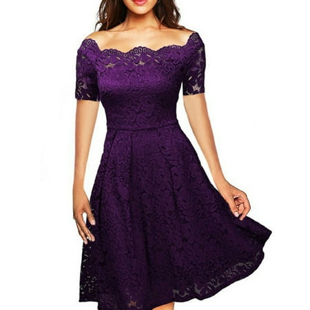 Clearance Dress!MIARHB Women s Casual Solid Color Lace Tube Hollow Lace Short-Sleeved Waist Lace Belt Lining Large Swing Purple XXL
Clearance Dress!MIARHB Women s Casual Solid Color Lace Tube Hollow Lace Short-Sleeved Waist Lace Belt Lining Large Swing Purple XXL