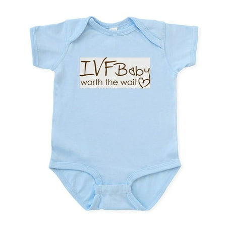 CafePress - IVF Baby Worth The Wait - Baby Light Bodysuit Size Newborn - 24 Months
CafePress - IVF Baby Worth The Wait - Baby Light Bodysuit Size Newborn - 24 Months