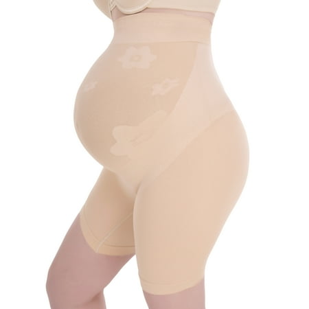 QRIC Baby Bump Full-Panel Maternity Shapewear High Waisted Mid-Thigh Pregnancy Underwear Prevent Chaffing Soft Adominal Support
QRIC Baby Bump Full-Panel Maternity Shapewear High Waisted Mid-Thigh Pregnancy Underwear Prevent Chaffing Soft Adominal Support