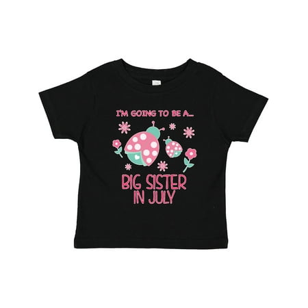 Inktastic I m Gonna Be a Sister in July with Ladybugs Gift Toddler Toddler Girl T-Shirt
Inktastic I m Gonna Be a Sister in July with Ladybugs Gift Toddler Toddler Girl T-Shirt