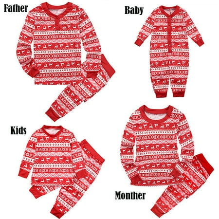 Viworld Family Matching Christmas Pajamas Sets Baby Kid Adult Pjs Deer Red Sleepwear Xmas 2Pcs Homewear
Viworld Family Matching Christmas Pajamas Sets Baby Kid Adult Pjs Deer Red Sleepwear Xmas 2Pcs Homewear