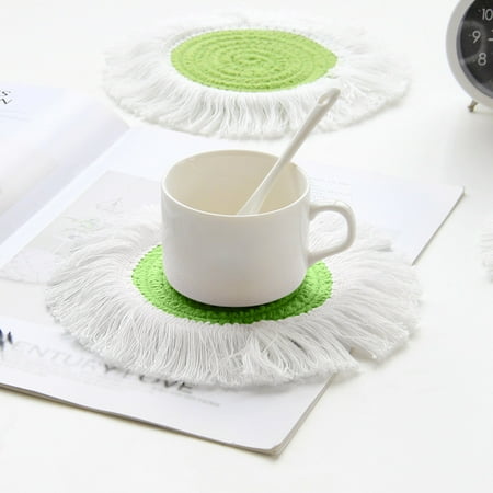 Clearance! 12Cm Cotton Thread Insulation Pad Placemat Woven Anti-Scalding Table Mat Bowl Mat Nordic Simple Pot Mat Cotton Rope Insulation Pad G 1Pc Insulation Pad Off Promotions!
Clearance! 12Cm Cotton Thread Insulation Pad Placemat Woven Anti-Scalding Table Mat Bowl Mat Nordic Simple Pot Mat Cotton Rope Insulation Pad G 1Pc Insulation Pad Off Promotions!