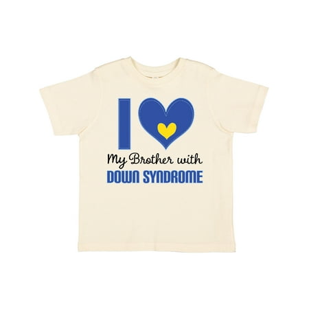 Inktastic Down Syndrome I Love My Brother Gift Toddler Boy or Toddler Girl T-Shirt
Inktastic Down Syndrome I Love My Brother Gift Toddler Boy or Toddler Girl T-Shirt