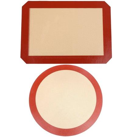 2Pcs Silicone Baking Mats Reusable Baking Mats Nonstick Baking Mats Food Safe Baking Sheets
2Pcs Silicone Baking Mats Reusable Baking Mats Nonstick Baking Mats Food Safe Baking Sheets
