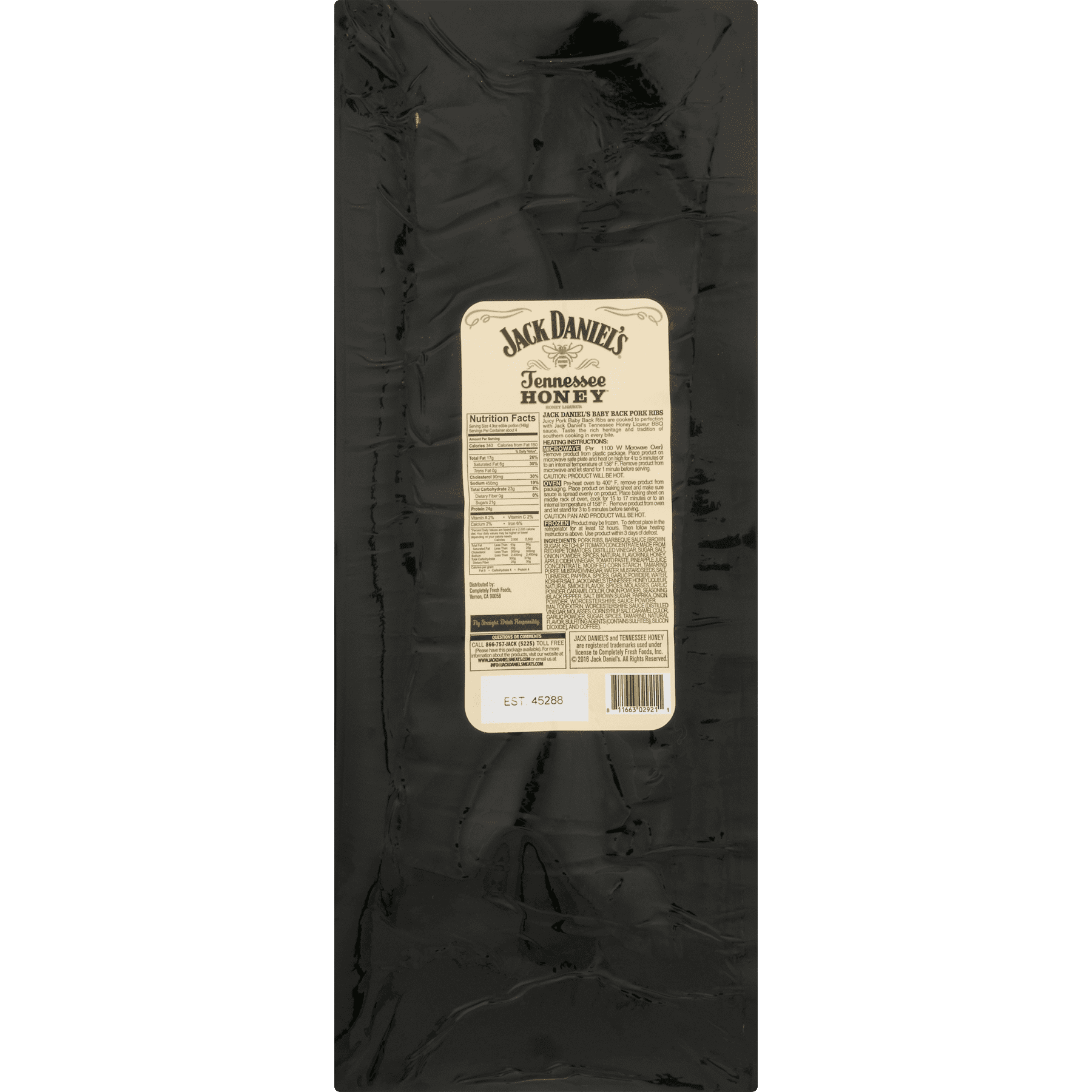 Jack Daniel S Tennessee Honey Baby Back Ribs Fully Nepal Ubuy