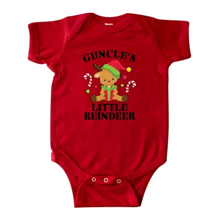 Inktastic Christmas Guncle s Little Reindeer with Candy Canes Gift Baby Boy or Baby Girl Bodysuit
Inktastic Christmas Guncle s Little Reindeer with Candy Canes Gift Baby Boy or Baby Girl Bodysuit