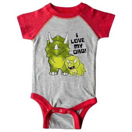 Inktastic I Love my Dad with Baby and Daddy Triceratops Gift Baby Boy or Baby Girl Bodysuit
Inktastic I Love my Dad with Baby and Daddy Triceratops Gift Baby Boy or Baby Girl Bodysuit