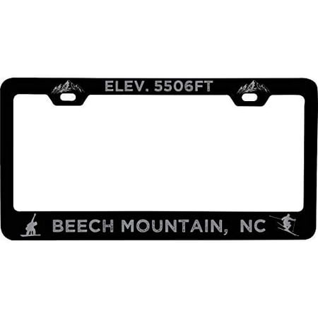 R and R Imports Beech Mountain North Carolina Etched Metal License Plate Frame Black
R and R Imports Beech Mountain North Carolina Etched Metal License Plate Frame Black