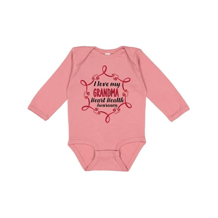Inktastic I Love My Grandma Heart Health Awareness Gift Baby Boy or Baby Girl Long Sleeve Bodysuit
Inktastic I Love My Grandma Heart Health Awareness Gift Baby Boy or Baby Girl Long Sleeve Bodysuit