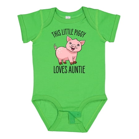 Inktastic This Little Piggy Loves Auntie- Cute Gift Baby Boy or Baby Girl Bodysuit
Inktastic This Little Piggy Loves Auntie- Cute Gift Baby Boy or Baby Girl Bodysuit