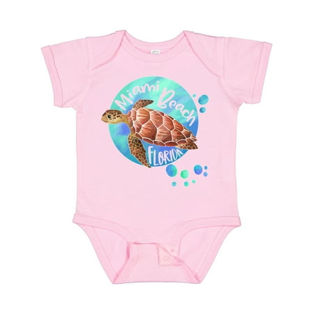 Inktastic Miami Beach Florida Swimming Sea Turtle with Bubbles Gift Baby Boy or Baby Girl Bodysuit
Inktastic Miami Beach Florida Swimming Sea Turtle with Bubbles Gift Baby Boy or Baby Girl Bodysuit