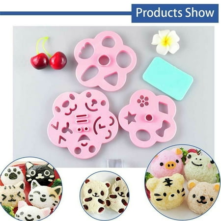 Tanwpn DIY Sushi Ball Onigiri Press Mold Kitchen Bento Box Accessories